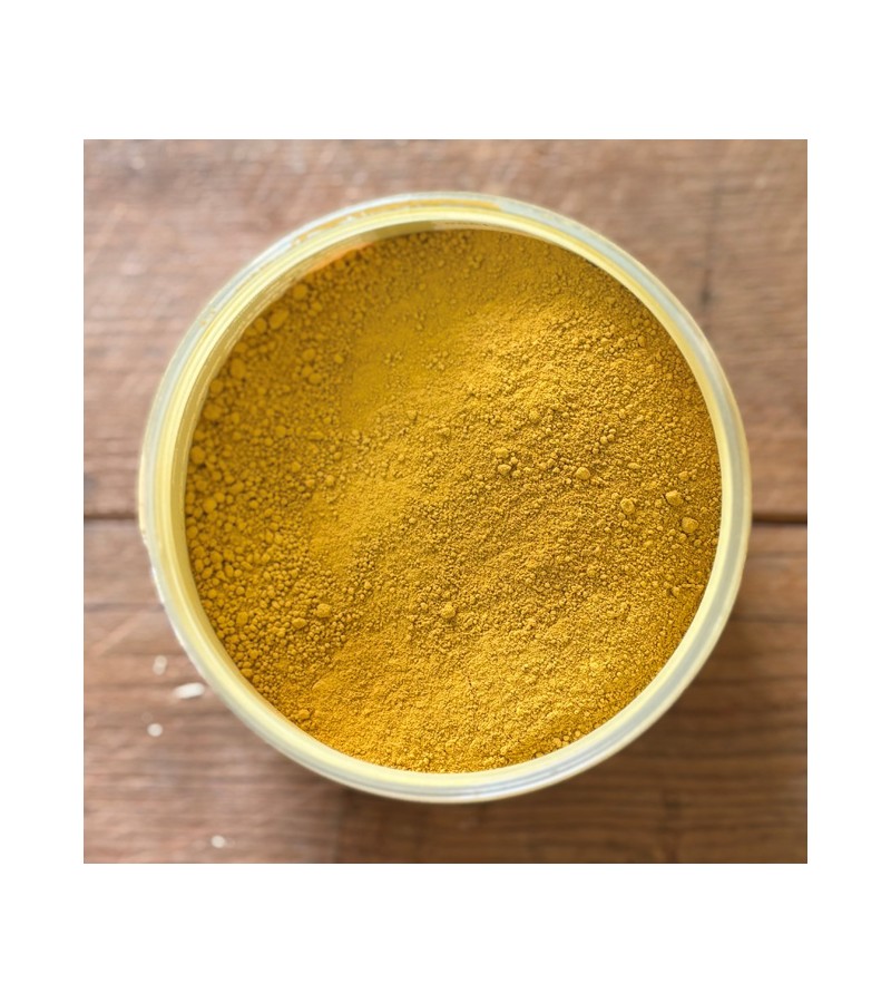 Pigment en poudre Terre jaune d'Italie