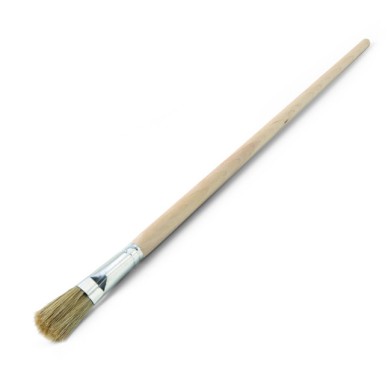 PINCEAU BROSSE PLAT, POILS NATUREL