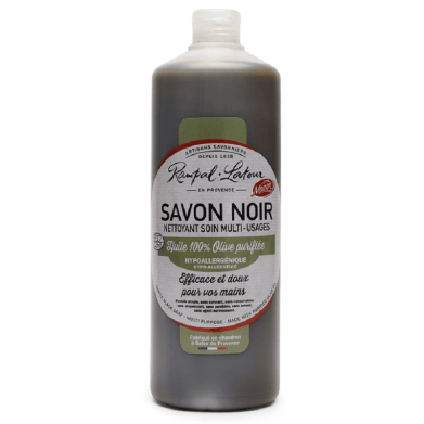 SAVON NOIR LIQUIDE À L'HUILE D'OLIVE - ECOCERT