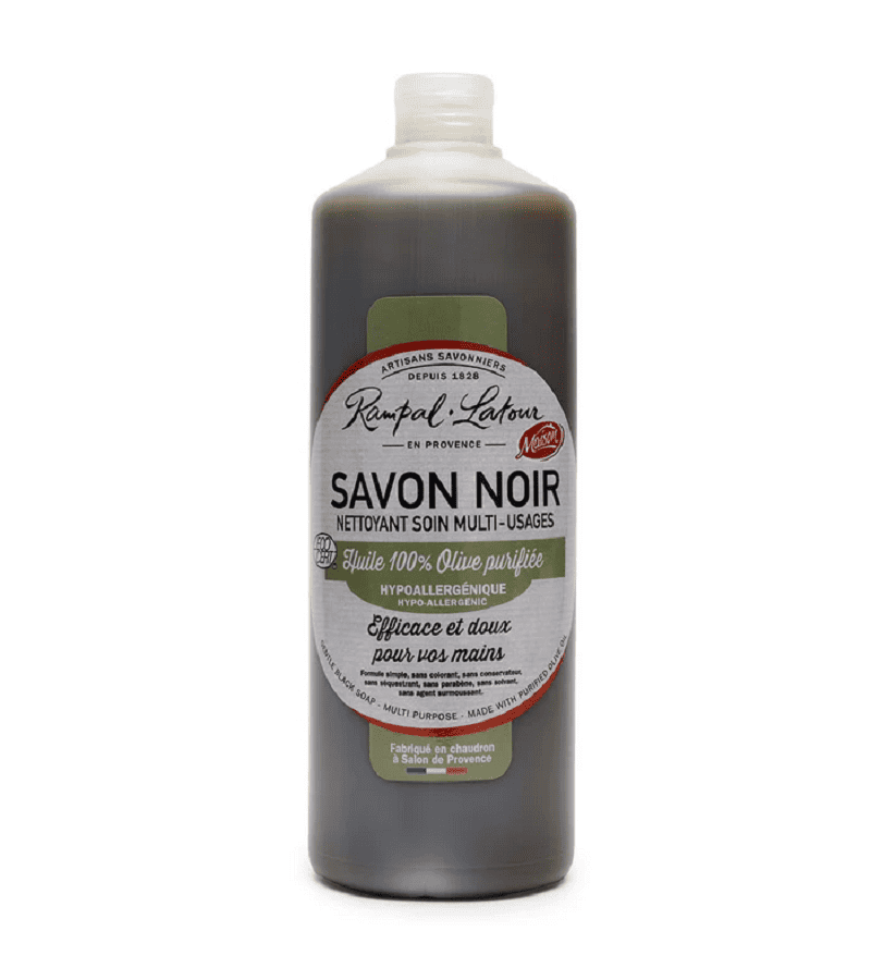 OLIVE OIL BLACK SOAP - ECOCERT