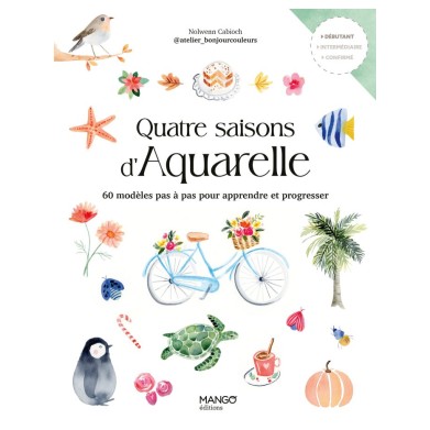 Quatres saisons d'aquarelle