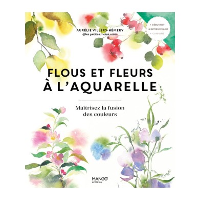 FLOUS ET FLEURS Á L'AQUARELLE DE AURÉLIE VILLERS-HÉMERY