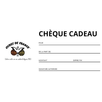 OCRES DE FRANCE GIFT VOUCHER