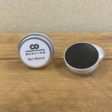 BLACK MINERAL WATERCOLOR POT - 10 ml