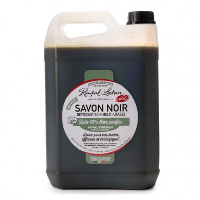 OLIVE OIL BLACK SOAP - ECOCERT